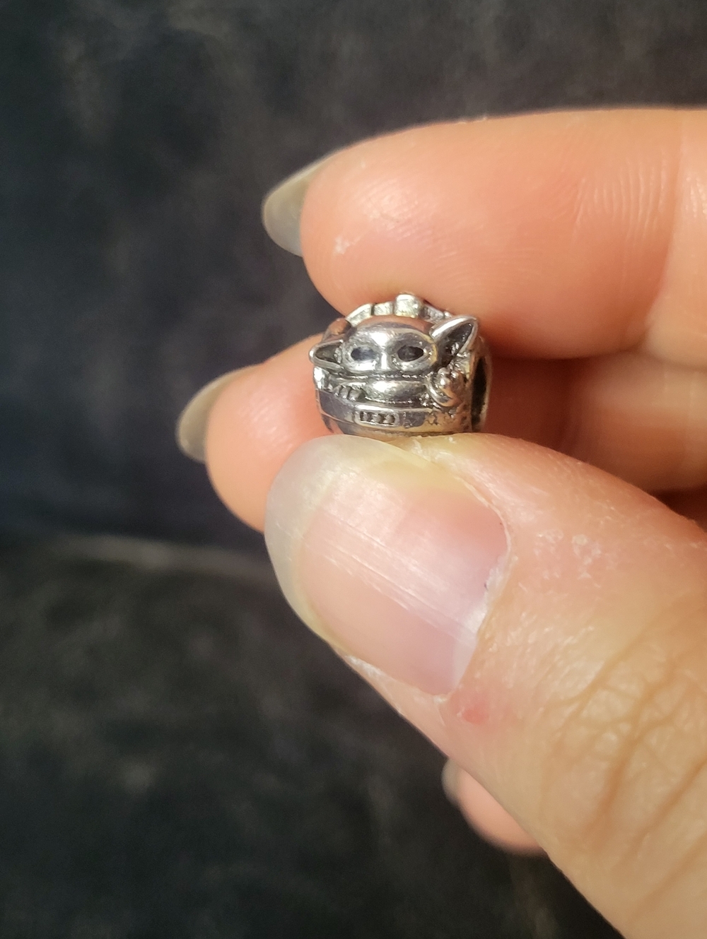 Pandora Star Wars Baby Yoda Mandolorian Spacer Bead